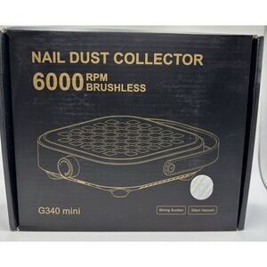 CHRISTINE SHELLY G340 6000 RPM Nail Dust Collector Low Noise Pink New In Box